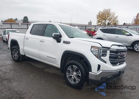 2024 GMC Sierra 1500 4Wd Short Box Slt from USA, damaged, VIN 1GTUUDED4RZ350216